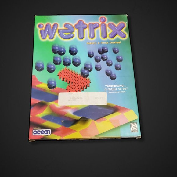 Wetrix Big Box PC Game Retro - Picture 1 of 7